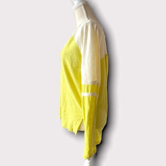 Pilcro & The Letterpress Anthropologie V Neck LS Tee - Picture 4 of 7